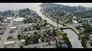 DJI Mavic Air Flight over small town - Thessalon, Ontario