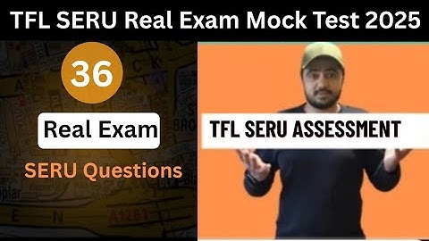 TFL SERU Real Exam Mock Test with new Exam Pattern 2025 | TFL free SERU Questions and answers,sa pco
