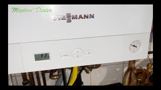 Error F2 Viessman. How to reset an error on Vitodens 050