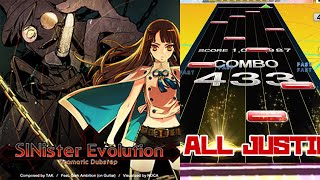 【CHUNITHM】SINister Evolution（MASTER）AJ手元【CHUNITHM LUMINOUS PLUS】