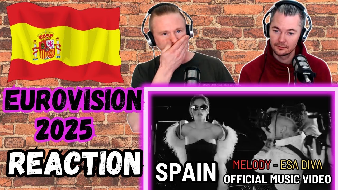 EUROVISION 2025 SPAIN *Reaction* Melody - ESA DIVA - Official Music Video
