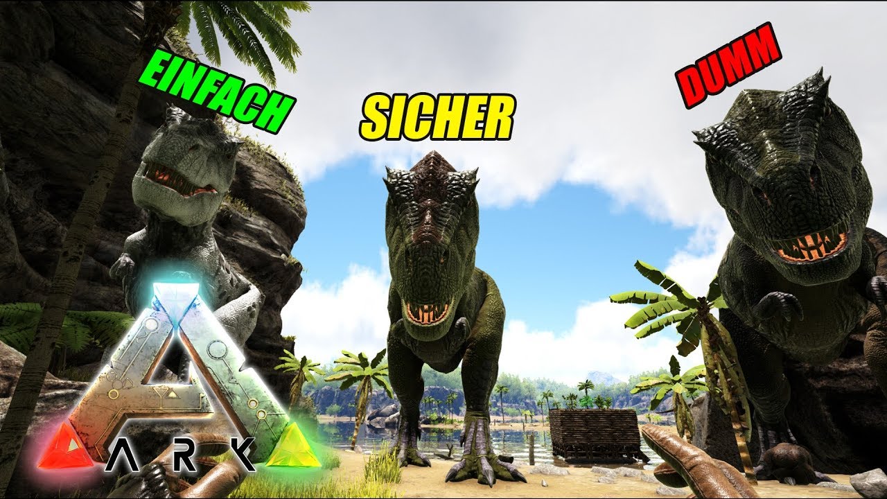 3 Arten Rex zu zähmen! | Ark Survival Evolved [Deutsch] - ARK LAL #16
