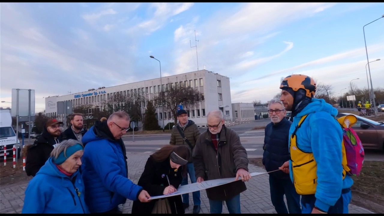 2026-02-26 Protest przeciwko Trasie Aglomeracyjnej na Zaciszu