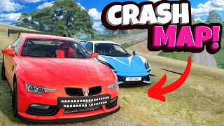 This NEW Crash Map is AMAZING & Has SECRETS in BeamNG Drive Mods!