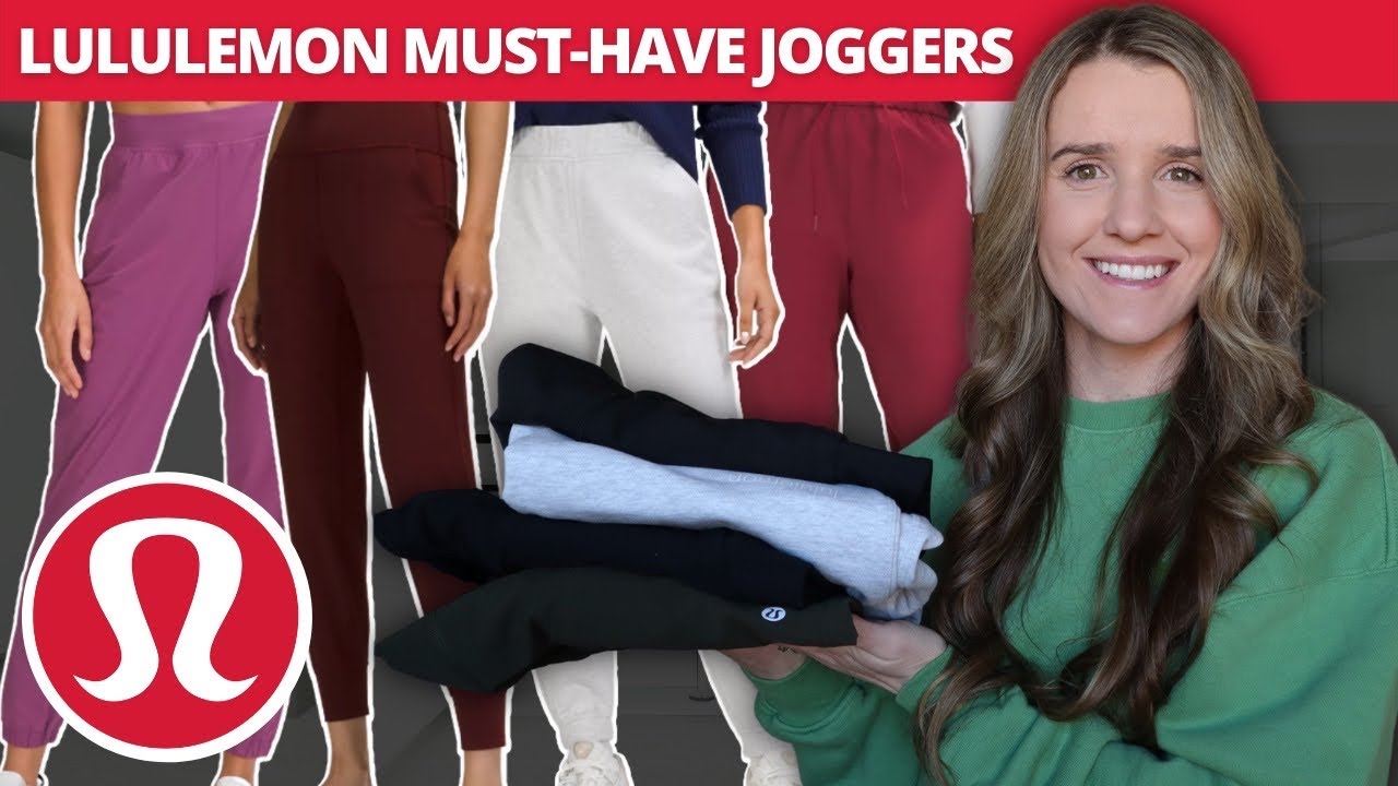 LULULEMON BEST JOGGERS REVIEW & TRYON / musthave joggers from lululemon YouTube