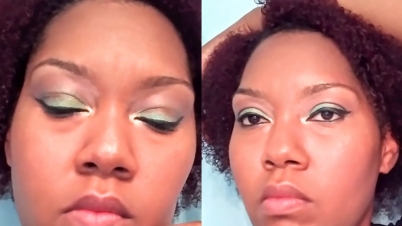 Wearable Green Eyeshadow (BH Cosmetics 88 shimmer palette)
