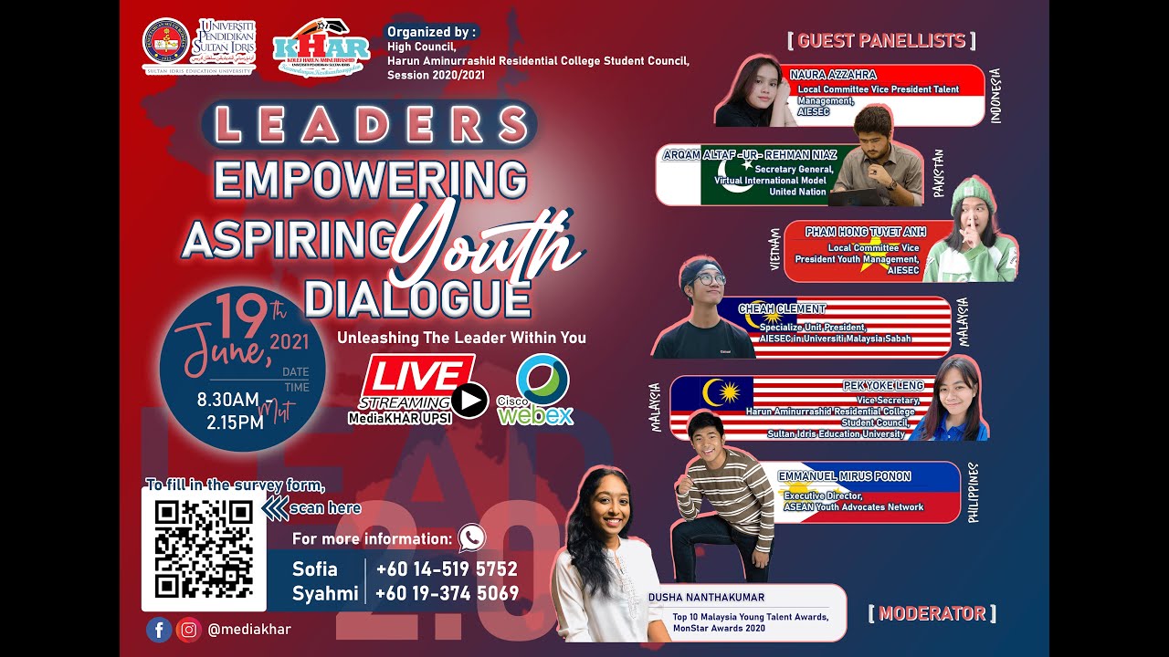 LEADERS EMPOWERING ASPIRING YOUTH DIALOGUE (LEAD 2.0) YouTube