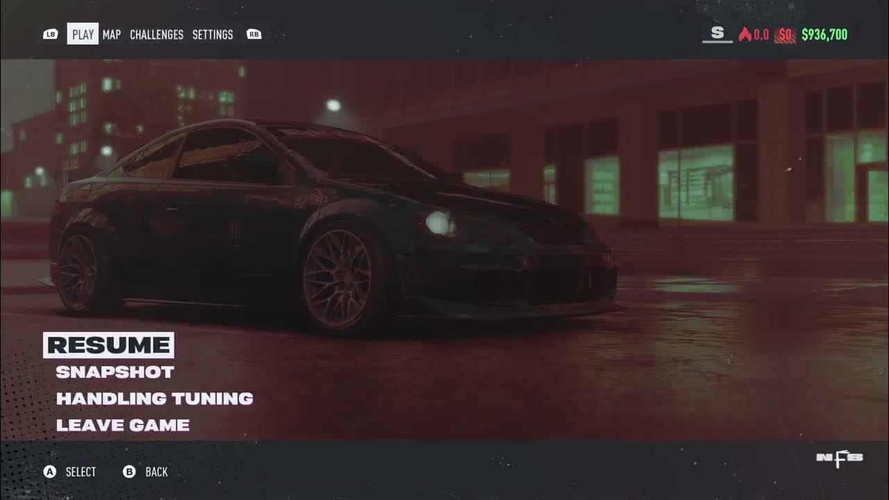 How to Turn ON/OFF Menu Narration NFS Unbound needforspeed YouTube