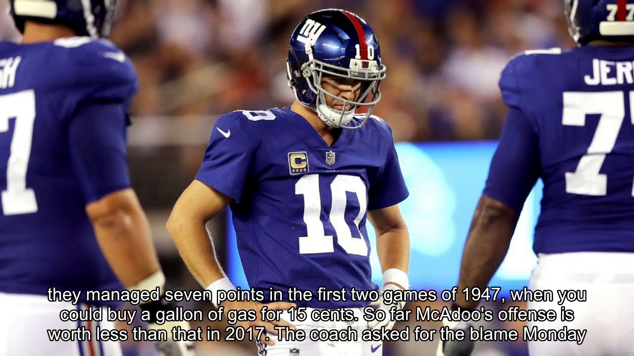 It wasn't a fluke: Giants offense wasn't ready for 2017 monday meme