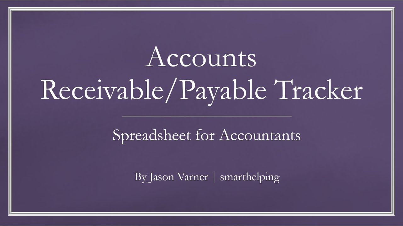 Accounts Receivable Ledger Template from i.ytimg.com