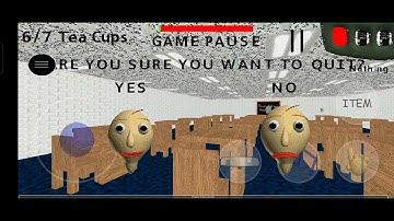 Baldi the YouTube arc gameplay!