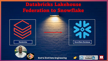 Databricks Lakehouse Federation to Snowflake