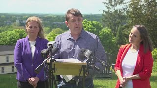 US Senate candidate Graham Platner joined Bellows, Jackson, and Pingree at a joint event on Tuesday