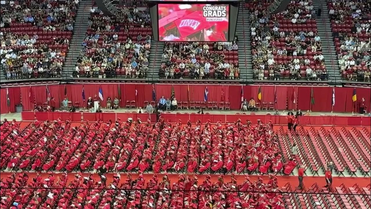UNLV 2023 Commencement Urban Affairs Michelle Bell Earning Bachelor’s