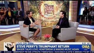 Steve Perry (Iconic Journey Frontman) Chats 20 Yr Hiatus & New Music (GMA)
