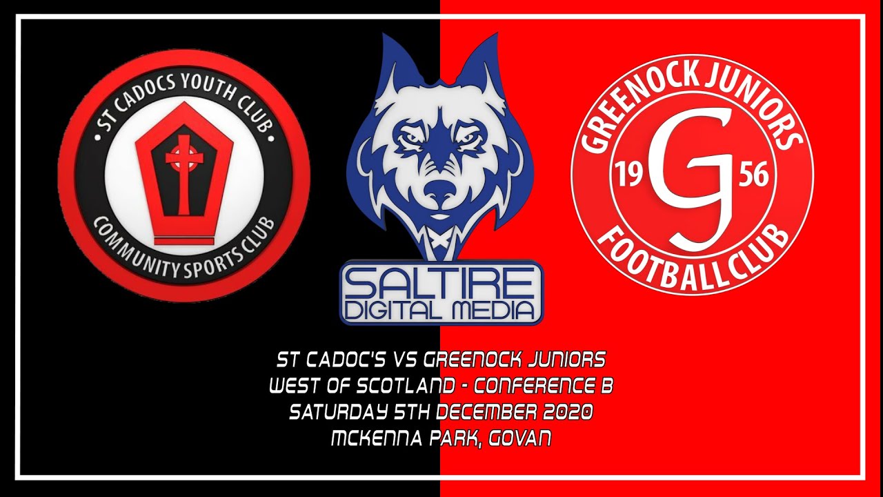 St Cadoc's 0-1 Greenock Juniors - WOSFL B - Go Pro Goal - 05/12/20