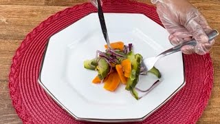 Te encantará esta ensalada de chayote súper fácil | Recetas de la abuela Jandira