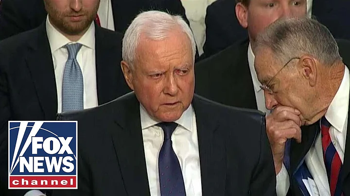 Protesters interrupt Sen. Orrin Hatch's opening st...