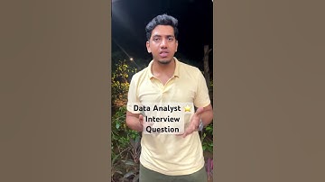 Most Common Data Analyst Interview Questions  #comedy #shorts #short