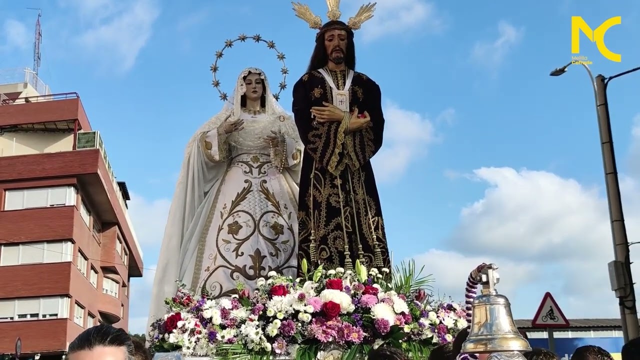 Traslado del Cautivo y la Virgen del Rocío (Melilla)