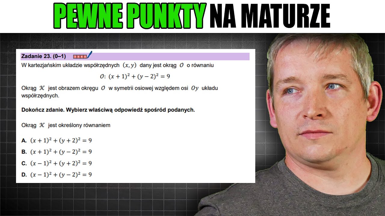 Te zadania są tak proste, że szkoda ich nie rozwiązać na maturze