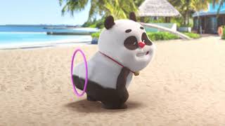 【Bamboo Panda ❤] Challenge for you I Chinese Short Animation | 熊猫班卜 #animation #shorts