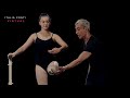 Learn Ballet technique, class #8 - How to do Demi Grand Rond de Jambe  - ITALIA CONTI VIRTUAL