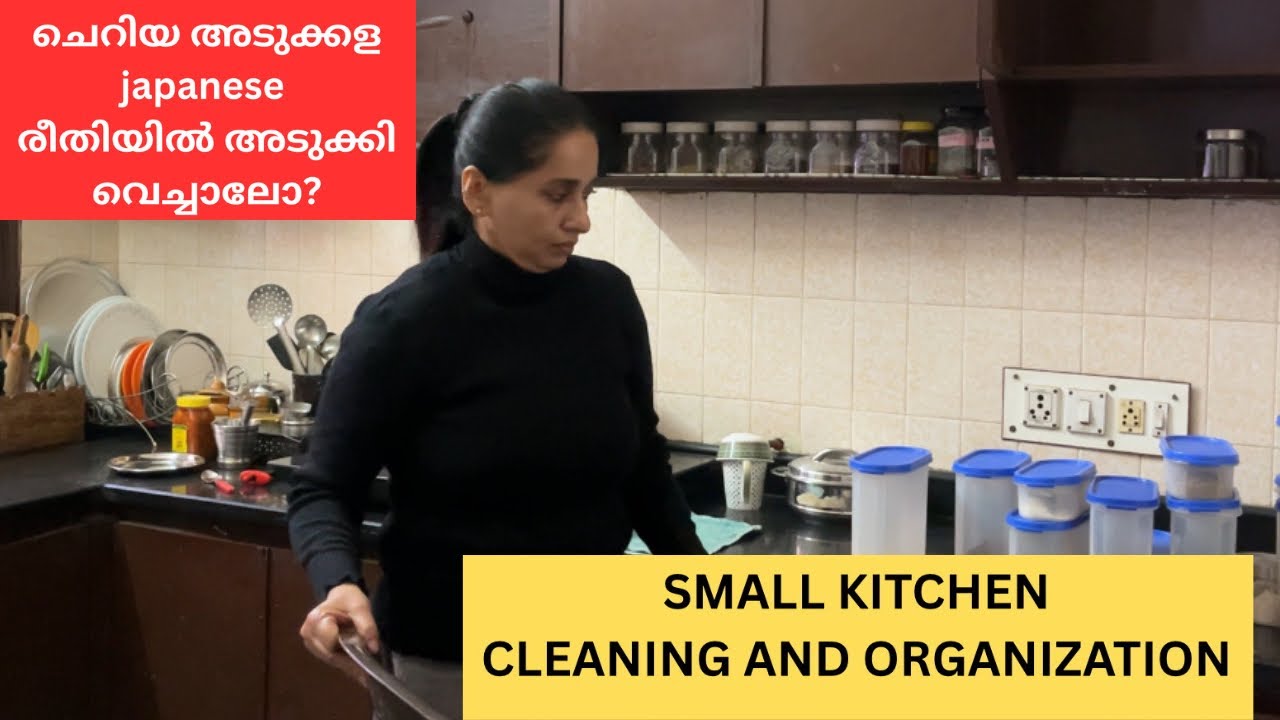 NONMODULAR SMALL KITCHEN ORGANIZATION#DEEP CLEANED KITCHEN#JAPANESE METHOD OF CLEANING