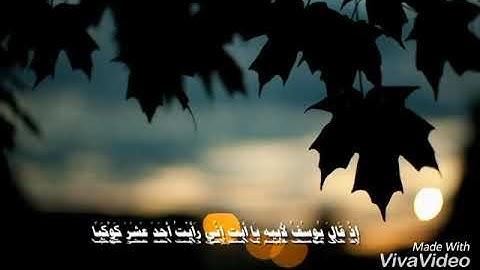 حالات واتس دينيه سورة يوسف للقارئ ماهر المعيقلي