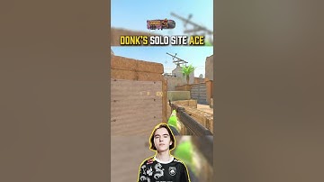 donk defends the site alone – ace!  #cs2 #donk #teamspirit #faceit #cs2moments #cs2clips #cs