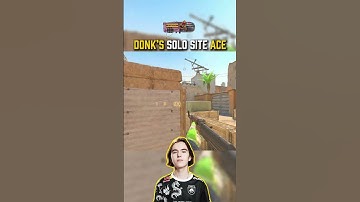 donk defends the site alone – ace!  #cs2 #donk #teamspirit #faceit #cs2moments #cs2clips #cs