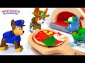 Patrulha Canina Assa Pizza! Aprenda com os Filhotes! Vídeo Educativo de Brinquedo para Crianças!
