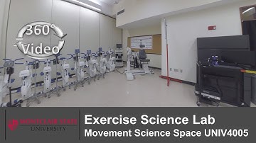 (360 Video) Exercise Science Lab Movement Science Space UNIV4005