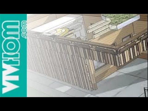 Bungalow pour village flottant.