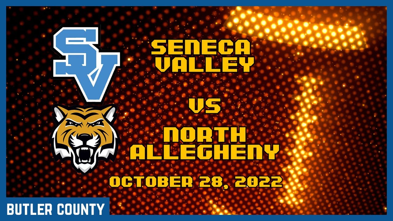 High School Football Seneca Valley vs North Allegheny YouTube