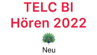 TELC B1 Hören 2022 - B1HÖREN - B1 Prüfung  Hörver