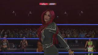 WWE2K23 Backlash Match 4 WWE Smackdown Women's Championship