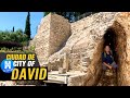 La ciudad del rey david y el tunel de ezequias en jerusalen tierra santa israel