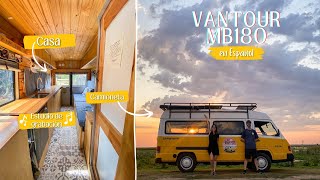 VAN TOUR [MB180]   Motorhome funcional y estetico Parte 2