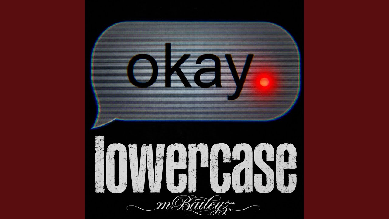 okay lowercase cover