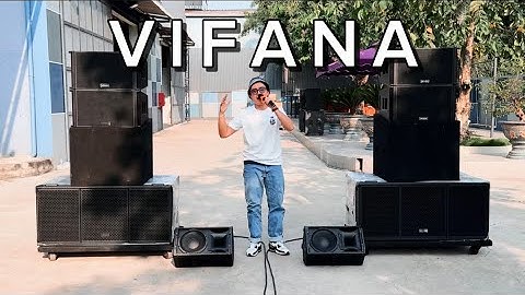 🙏🏼 Quá Đã ! Dàn Âm Thanh Đồng Bộ Của VIFANA - 125 Triệu Cả Tủ Máy ( Chất âm ăn luôn DAVS )