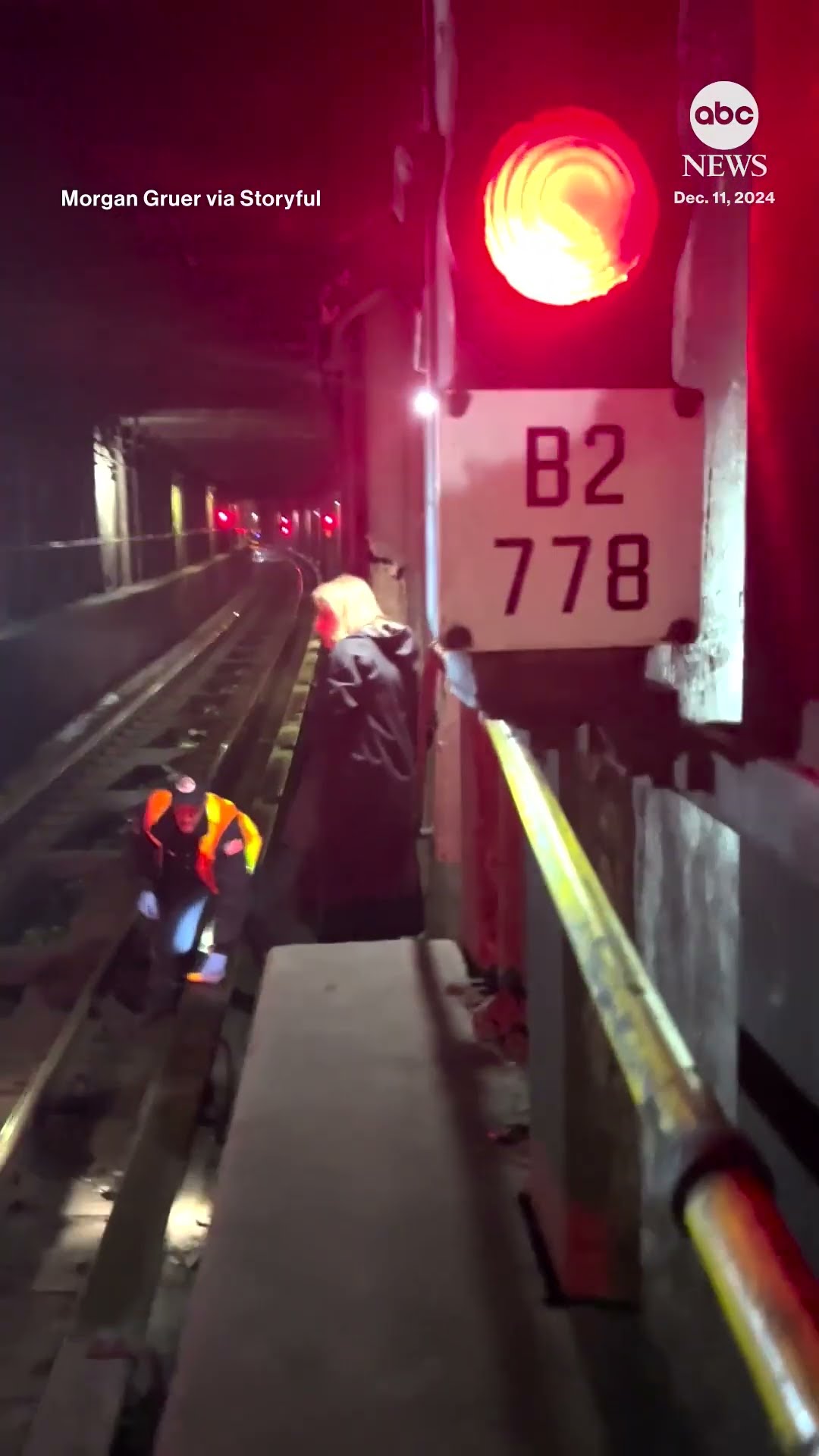 Thousands rescued from being trapped underground on subway for hours