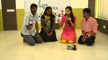 Mobile controlled robot-DTMF