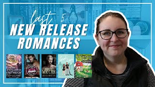 recent reads . new release romances