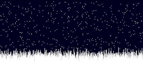 Accumulating Snow - p5.js Let