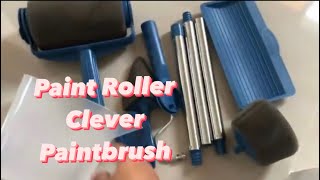 Unboxing Paint Roller Clever Paintbrush - Easy and Convenient to Use