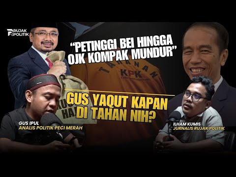 KPK MASIH BELUM TAHAN GUS YAQUT, ADA APA DENGAN KPK?