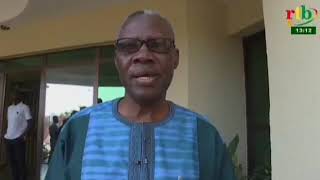 RTB/Visite du Ministre des affaires e?trange?res a? l'ambassade du Burkina Faso a? Abuja