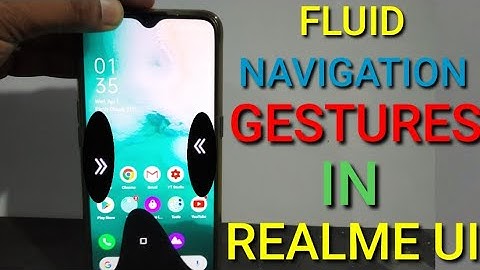 Enable Fluid Navigation Gestures in Realme X2 OR Any Realme || Realme UI Best Feature 🔥🔥