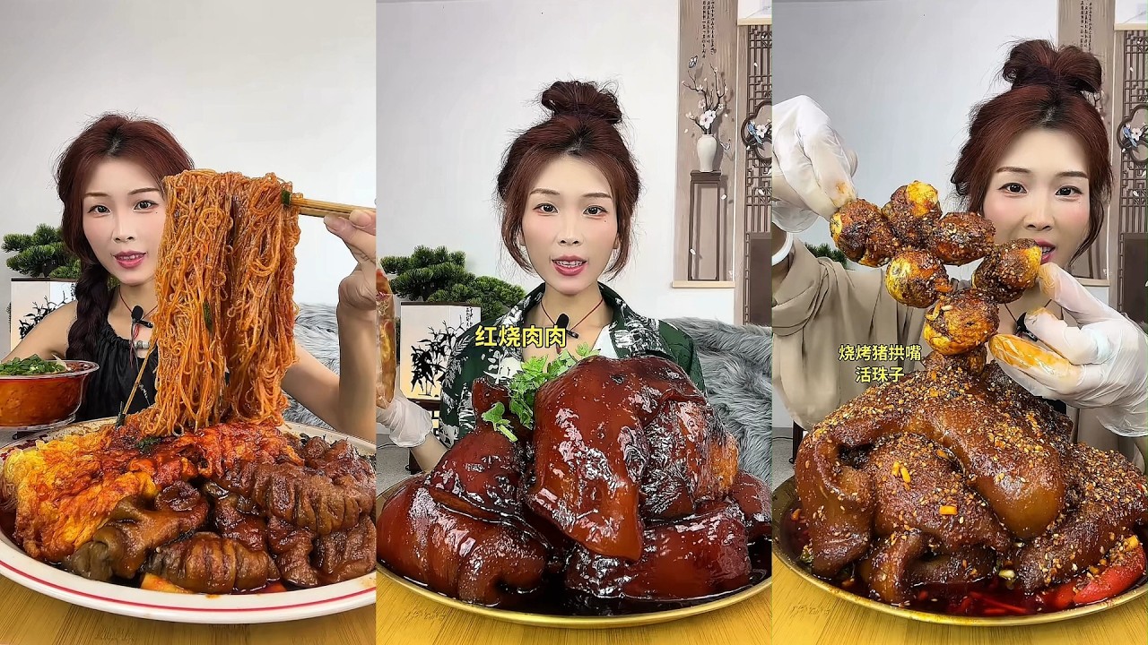 【ASMR】【MUKBANG】GREAT WITH HOME-COOKED FOOD | EATING SHOW | CHINESE FOOD | 食べる | 吃播 #咀嚼音